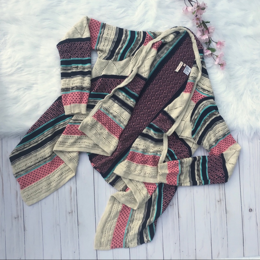 Red Camel drape cardigan